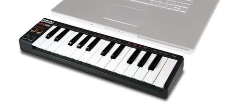 AKAI PROFESSIONAL 2010 LAPTOP PERFORMANCE KEYBOARD Create melodic and harmonic ideas on the go with the LPK25.