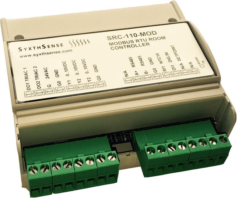 Product sheet CT2.142 Type SRC-110-MOD SRC-110 Series Zone Controllers with Modbus RTU The SRC-110 series controllers have been designed for zone heating and cooling control.