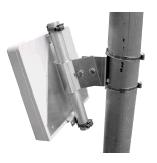 The better radio network by optimal mounting material Mounting material: Side / downtilt brackets Mast mounting