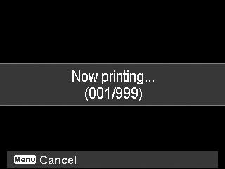 Setting the Print Mode Menu Print Mode menu appears on the screen after the connection between a printer and your camera is established. Print Mode includes three major settings: Print Select.
