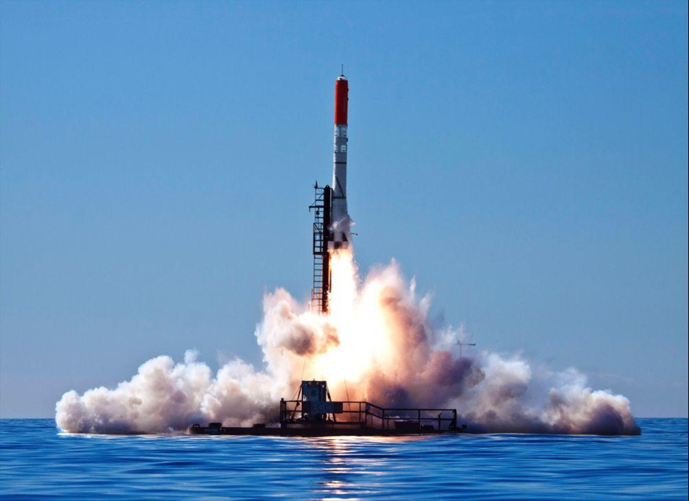 amateur rocket - was successfully launched with the world s press as