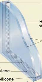An insulated unit is made by sealing the Glass panes with a hollow Aluminium spacer with two sealants, a primary sealant having resistance to water and moisture transmission, Polyisobutalyne, and a