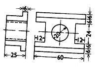 Code No: Z0122 / R07 Set No. 1 Figure 6 7. Draw the following views of the object given in figure 7. All dimensions are in mm.