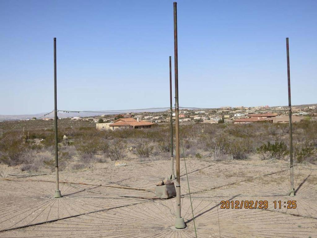 15 METERS 4-SQUARE ANTENNA 4 VERTICAL ELEMENTS STEERABLE