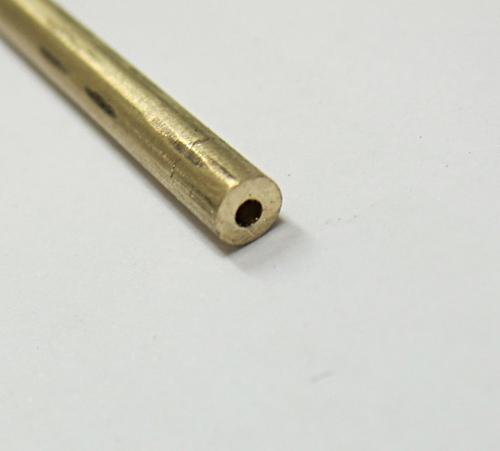 So I start with a piece of rod 3.5 mm in diameter.