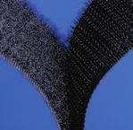 side of the fastener mesh with pliable loops