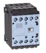 Compact Contactors CWC Three-Pole Compact Contactors for Printed Circuit Boards CWC - 7 to 6 (C-3) ) Rated operational current I e C-3 (U e V) Conv.