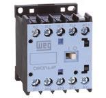 Compact Contactors CWC Four-Pole (P and P/R) Compact Contactors CWC up to (C-) 3) Conventional thermal current I e =I th C- 8 NO Main contacts NC Screw CWC7-- Spring CWC7-- S CWC9-- CWC9-- S CWC--