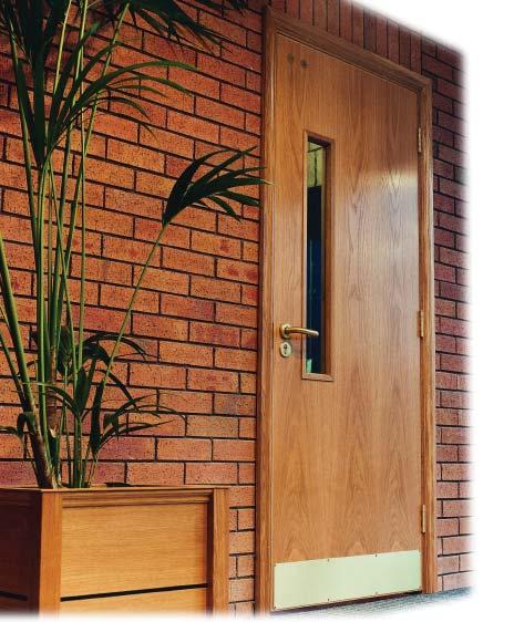 GLAZING AND OPTIONAL DOOR EXTRAS Syro Industry can manufacture doors to include virtually any glazing design - subject to fire assessment restrictions.