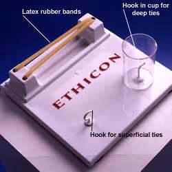 Practice Board Practice Board* The KNOT TYING MANUAL and practice board are available from ETHICON, INC.