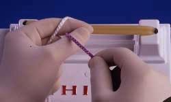 Standard technique of flat and square ties with additional throws if indicated by the surgical circumstance and the experience of the operator should be used to tie PANACRYL* braided synthetic