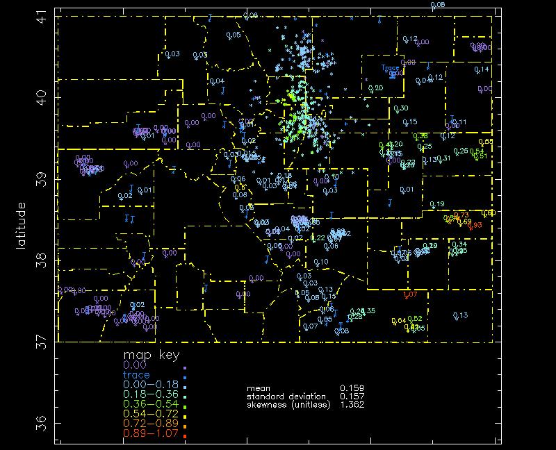 Colorado Overview Precipitation