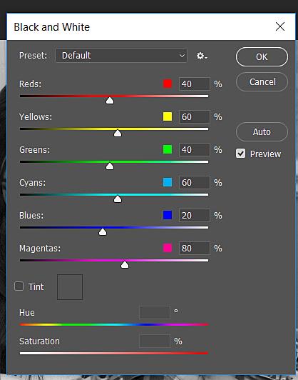 Continued from previous page. You will notice in figure 11 that I have a number of coloured circles above certain icons on the crop options bar.