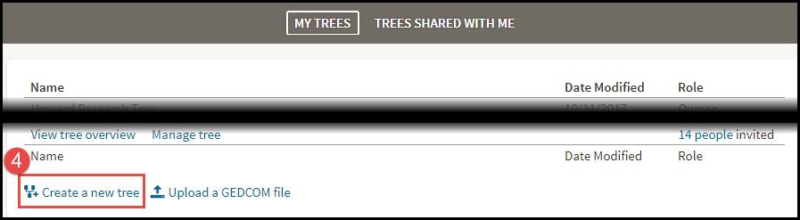 For the less obvious cases: Click the tree owner name (hyperlinked when the file list is open). Review trees to look for a close family relationship. II.