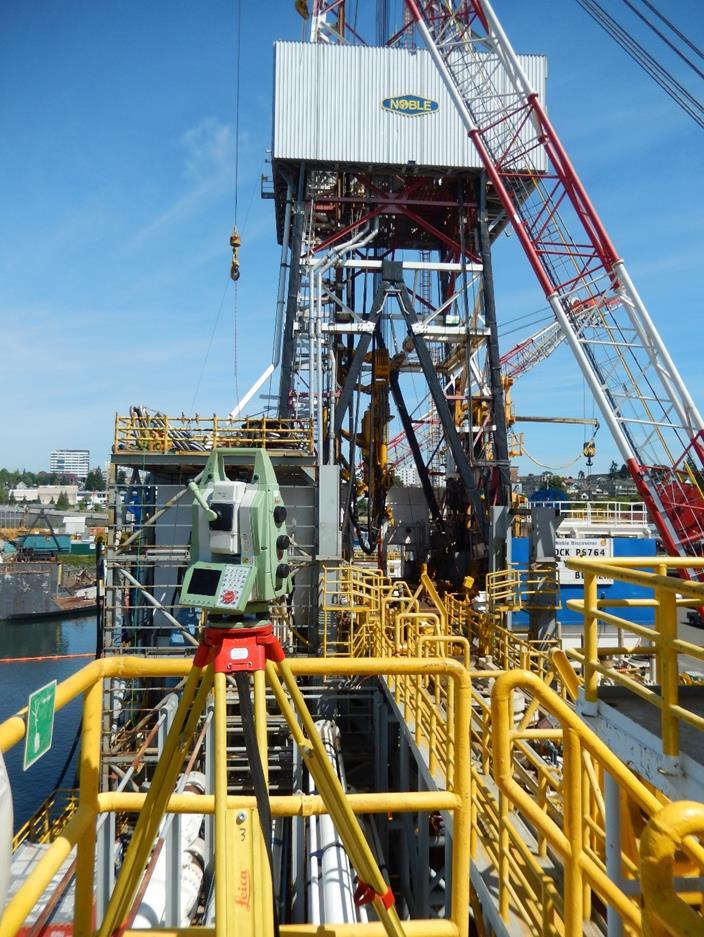 Rigs and Drillships For Drillships it is very much the same principles and survey tasks as for other vessels.