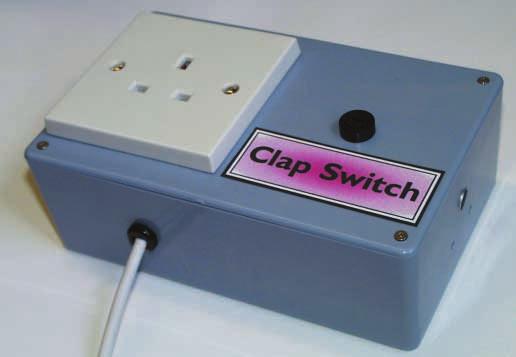 Constructional Project HANDCLAP SWITCH TOM WEBB Let there be light quick as the clappers! T HIS circuit has been designed to give you an easy life.