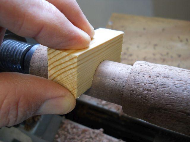 Sizing tenons in this manner will get you very close, but it is still necessary to fine tune the tenon diameter.