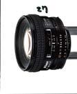 Dynamic perspectives achieved by ultra-wide angle Standard wide-angle lenses for general purpose Fast 50mm lineup, preferred as "Standard lens" Strikingly crisp, f/1.