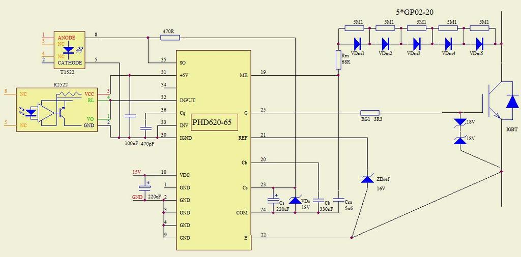 3. Application example Below is two Typical Application Circuit for PHD620-65.