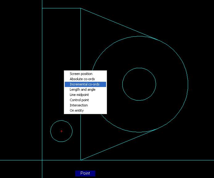 Many drawing functions in FastCAM are repetitive, and the Circle function is one of them.