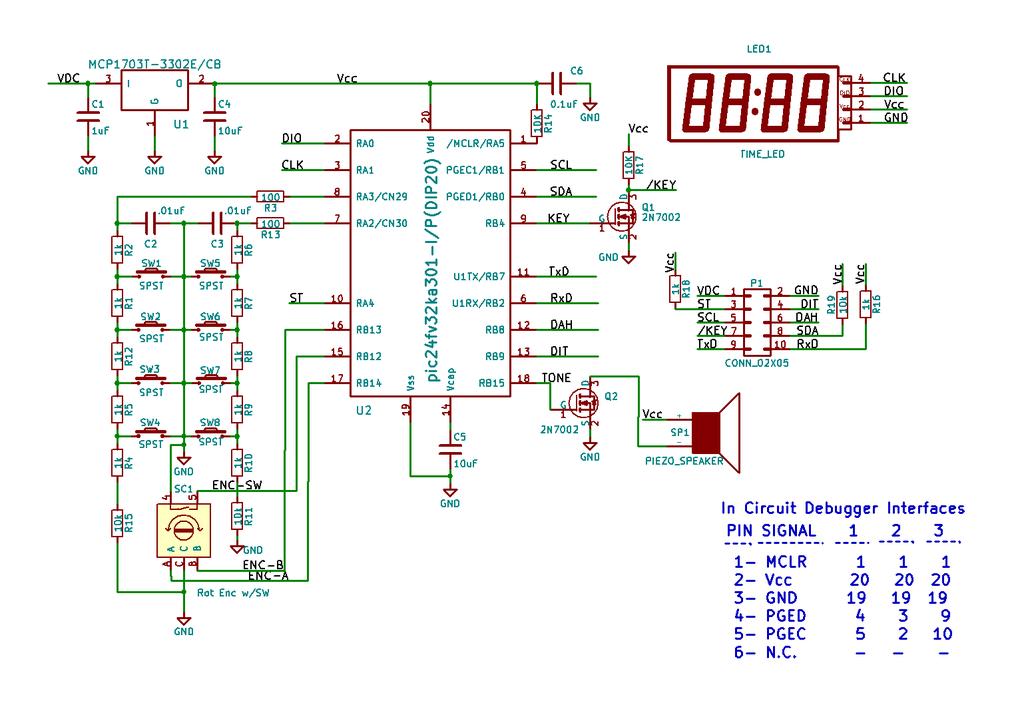 SCHEMATIC (V3Rd) Front Panel Assembly