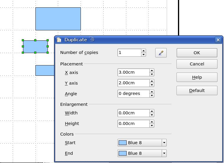 You can also select one or more boxes and use Edit > Duplicate to make copies (see Figure 3).