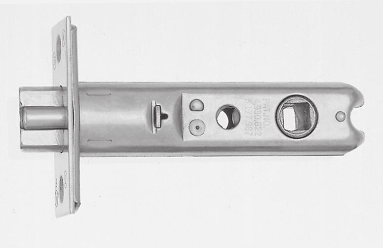 4200/4600 Series Accessories Accessories Latches All 4600 Series latches have solid brass latchbolt with 12.7mm throw.