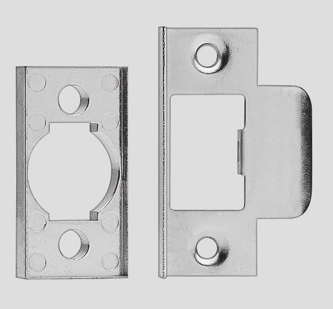 4200/DL01SC: 4200 Spare Latch Strike Plate Strikes are reversible for right or left-hand doors.