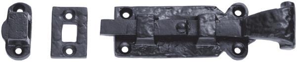 Cranked (1156) 41566/8 4 Kirkpatrick Knob Bolt (1131) - Black Opening in (straight bolt) or opening out Black Powder Coated Type: 4 (101mm x