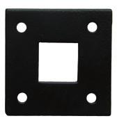 16mm Floor Plates for Monkeytail Bolts Plates for concrete floors, wood blocks and