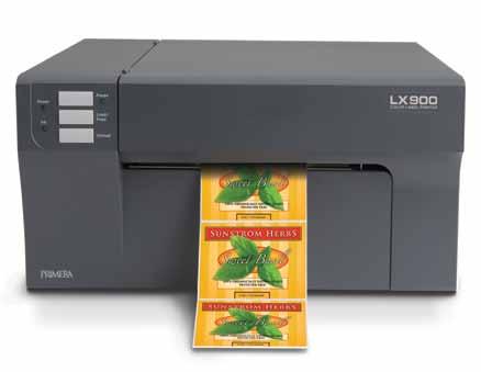 1-800-797-2772 sales@primera.com LX900 is Primera s newest, fastest and most economical to operate color label printer.
