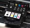 Individual ink cartridges for each color let you replace only the colors that need replacing. You ll save time and money on every job you print.