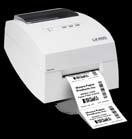 Promotional labels» Full-color box-end labels The LX200, LX400 and LX810 print onto many different