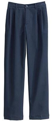 girls /women s Pleated Front Blended Chino Pants Plain Front Stretch Stain Resistant Flare Pants Plain Front Feminine Fit Flare Chino Pants 231112-BQ4 Girl 7, 8-16 Even $25.