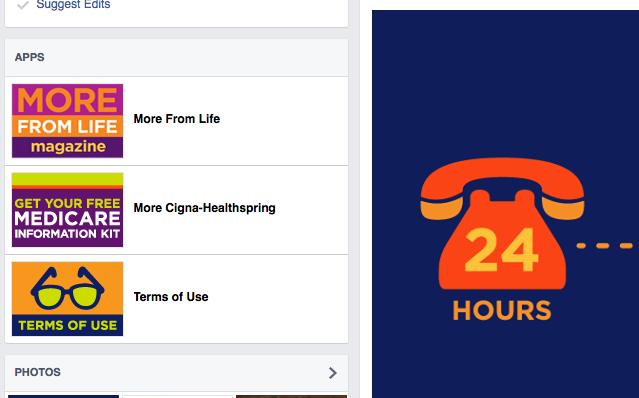 8 Showcase 10 Ways to Reach Boomers on Facebook Your Tab Thumbnail Position, Designs and Calls to Action Your tab thumbnails appear on the left side of your profile and connect to the apps used on