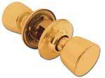 Door Furniture & Accessories Tesa - 350 Entrance Knobset Knob Function : Mechanism : Knob Keys Supplied : Keyed Alike : Master Keyed : Key & Turn Button 5 pin cylinder Polished Brass or Satin Chrome