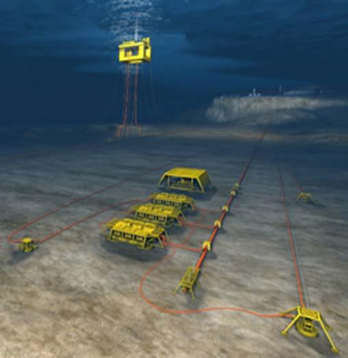 Experiences- Subsea A production system operating remotely on the seabed creates new challenges: along with the strong currents, uneven sea beds and sub-zero temperatures, the sheer depth at which