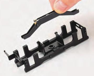 Secure the second leaf spring assembly to the