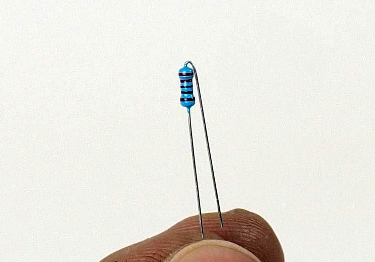 Let s begin! 1. Resistors: The values of resistors are given by a series of colored stripes on their body.