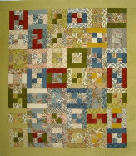 Stripper s Delight Finished quilt size varies Finished block size 8" This pattern shows how to make several different variations on an 8" quilt block that uses strips that are cut 2 1/2" wide, such