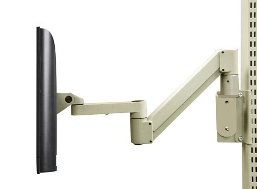 Description W x D x H (in) Max lbs 89524-550 Equipment Holder - C-leg bar mount 3.