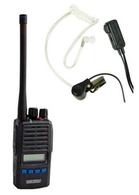 The TC-320 UHF (450-512 MHz) personal 2-way radio is well suited for all applications but course maintenance use. More information is available at www.info4u.us/tc-320.pdf.