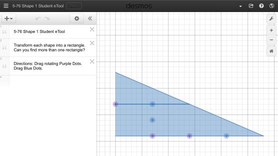 CC1 5.3.2: 5-76 Shape 1-8 Student etools Click on the line below for the 5-76 Shape Student etool.
