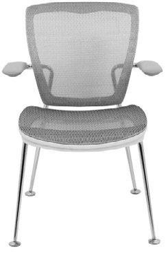 Virginia Correctional Enterprises The OXO guest chair provides articulating lumbar support and responsive ergonomic comfort, breathability with ABLEX mesh back and seat.