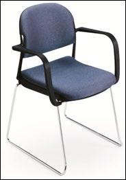 Virginia Correctional Enterprises Piretti stack chairs combine clean style with personalized, flex-back comfort. An innovative mechanism instantly adjusts back tension to match the user s weight.