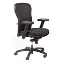Task Seating 192 BREATHE ARMS BAA7 BREATHE NO ARMS FEATURES - Adjustable lumbar support - Mesh back provides comfort, breathability and durability - Adjustable tilt tension -