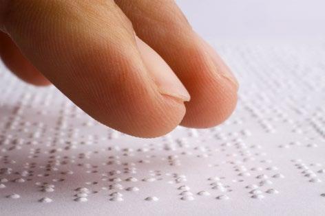 The VCE Braille Transcription project at Fluvanna Correctional Center for Women provides services to the Virginia Department for the Blind and Vision Impaired and other clients.