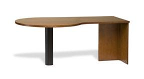66 Old Dominion Collaborative Desks b OR d TOP AKA3 PENINSULA AMA9 DESCRIPTION Collaborative Desks are designed to connect to a bridge and then to a single pedestal credenza.