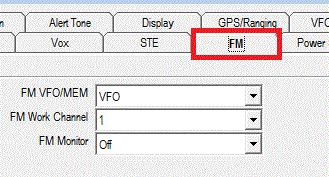 2 Hz 6.12 FM FM VFO/MEM Switch VFO and memory channel mode for FM.