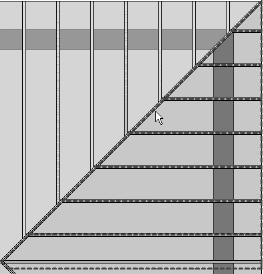 Example (triangle split result) Right side Middle Beam
